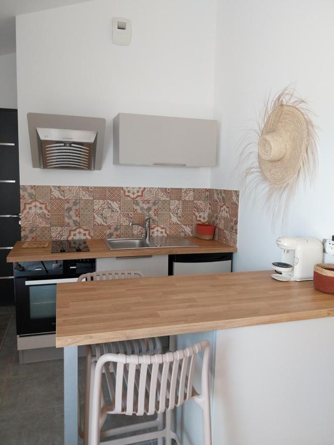 Studio Cocon Enea Bidart, Terrasse Et Parking Exterior foto