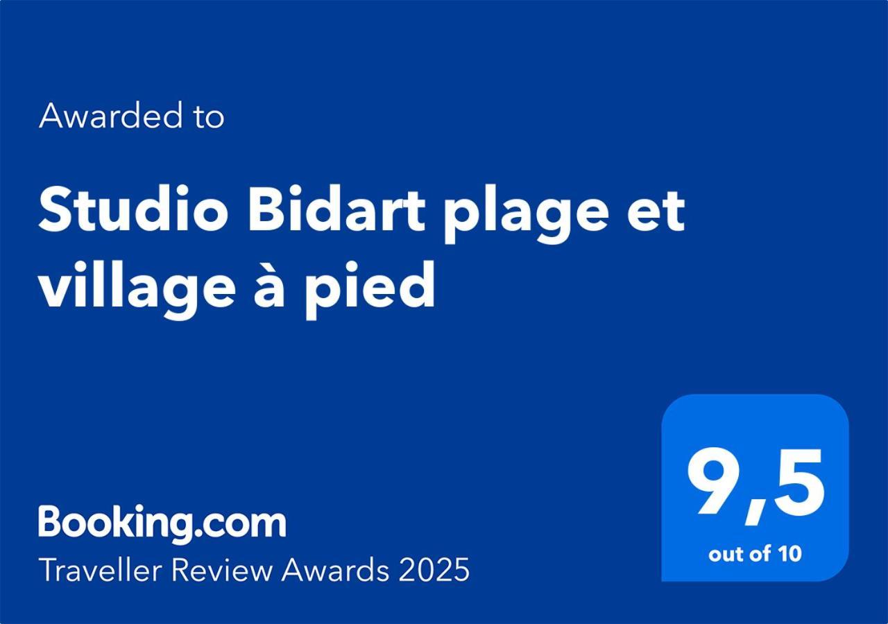 Studio Cocon Enea Bidart, Terrasse Et Parking Exterior foto